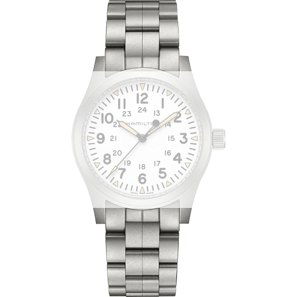 Hamilton Khaki Field H69529113 Khaki Mechanical Horloge