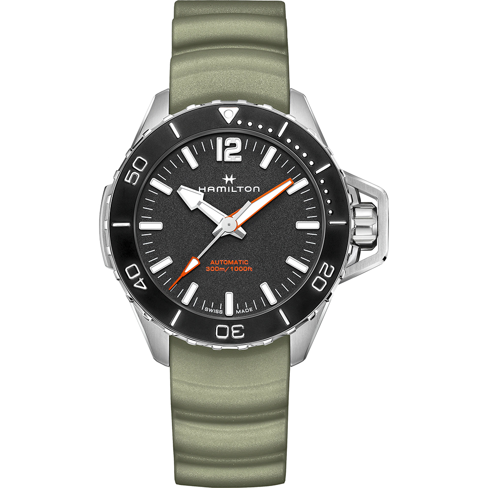 Hamilton Khaki Navy H77825331 Khaki Navy Frogman Horloge