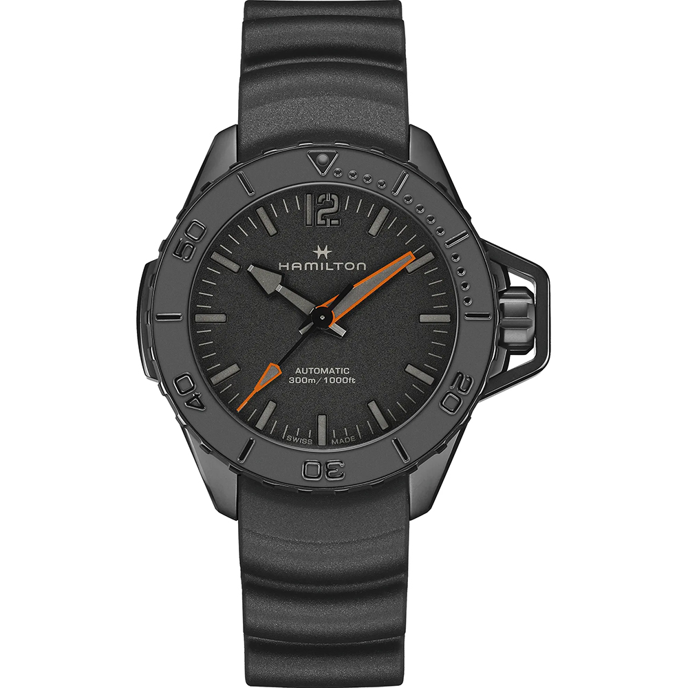 Hamilton Khaki Navy H77845330 Khaki Navy Frogman Horloge