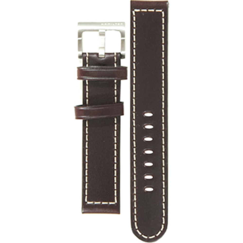 Hamilton Straps H690.644.109 Khaki Pilot Horlogeband