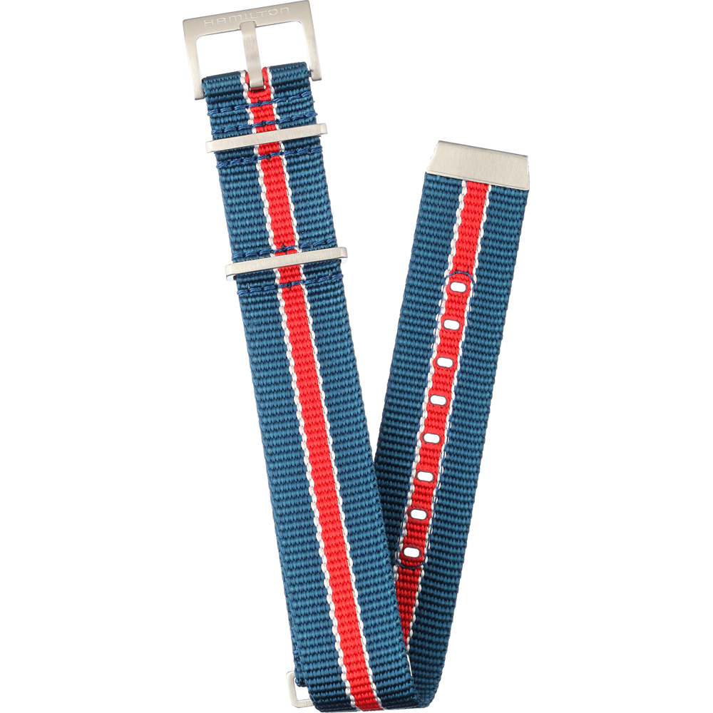 Hamilton Straps H694.354.101 Nato Horlogeband