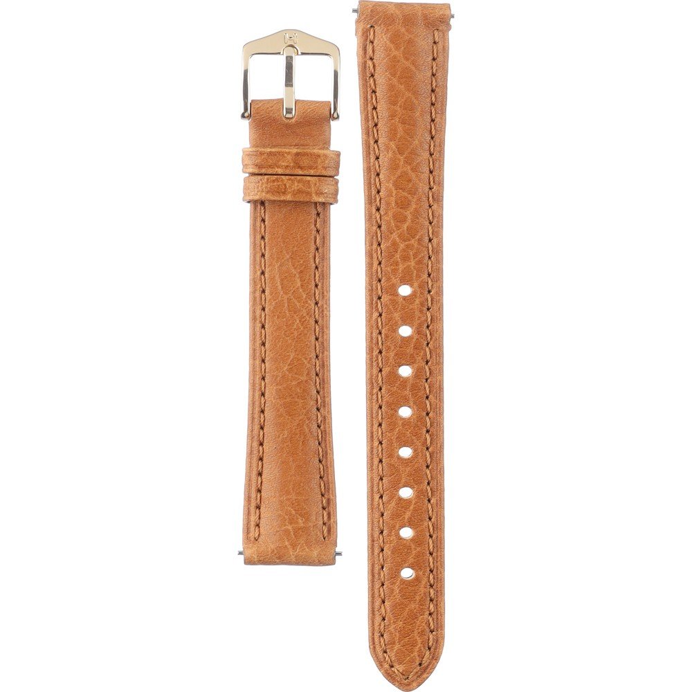 Hirsch 01009010-1-16 Camelgrain Horlogeband