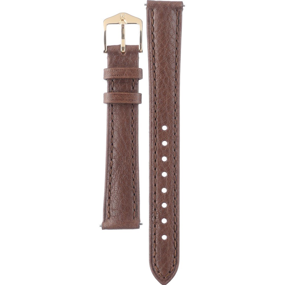 Hirsch 01009115-1-14 Camelgrain Horlogeband