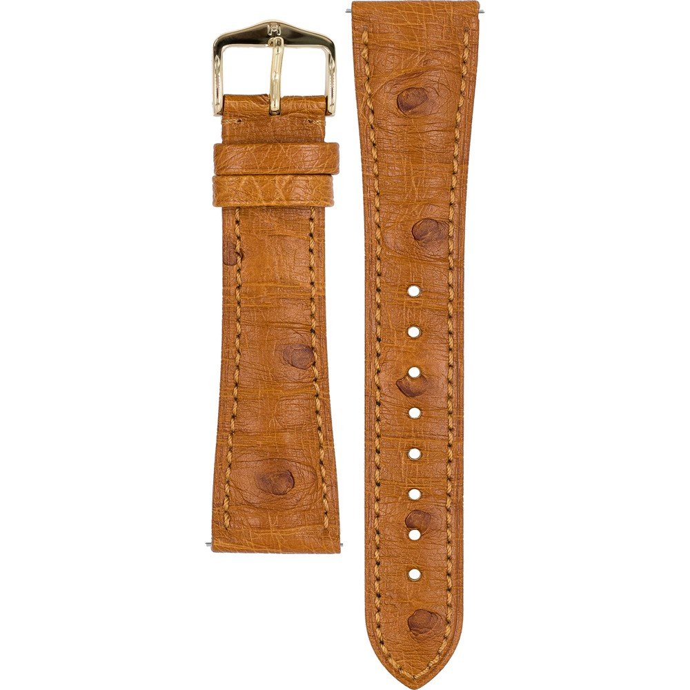 Hirsch 04262070-1-22 Massai Ostrich Horlogeband
