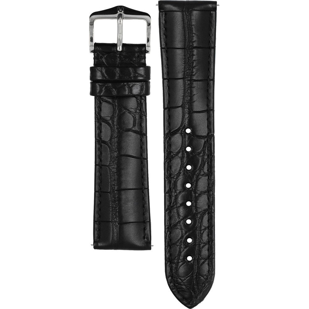 Hirsch 10220759-2-22 Genuine Alligator Horlogeband