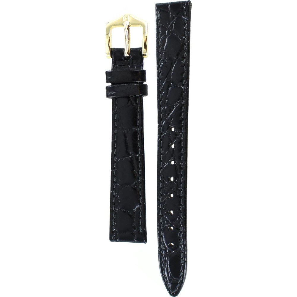 Hirsch 12302850-1-16 Crocograin Horlogeband