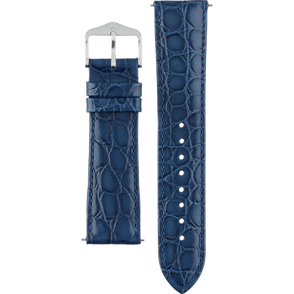 Hirsch 12302880-2-20 Crocograin Horlogeband