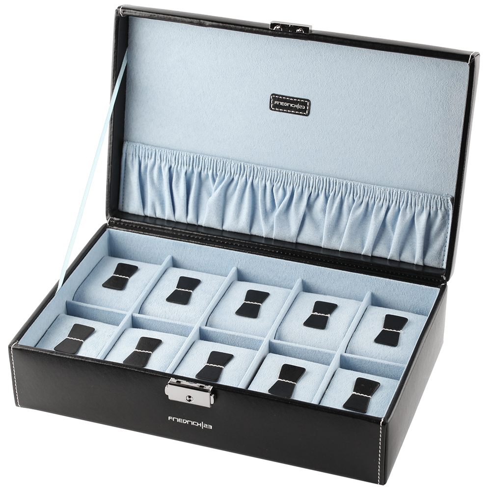 HWG bond-10-black2 Watch storage box Horlogekisten