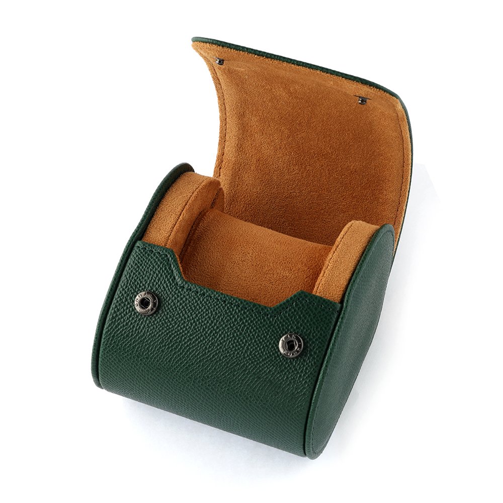 HWG WATCHROLL-ONE-GR Watchroll One Green Horlogekist