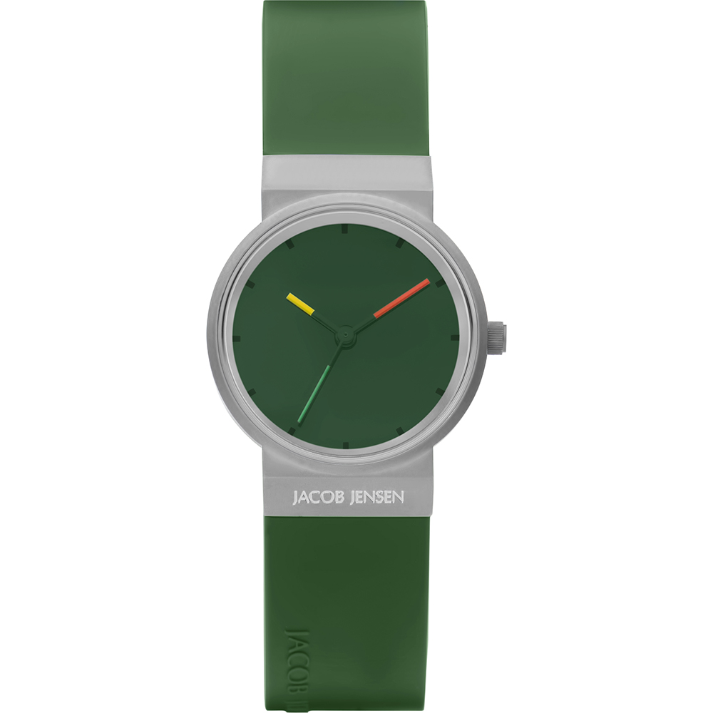 Jacob Jensen Classic collection JJ653 653 Titanium Horloge