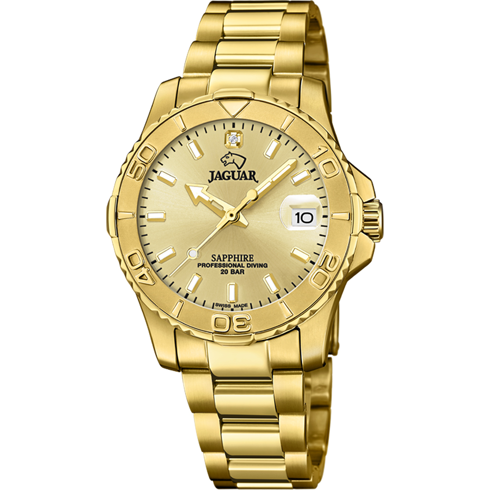 Jaguar Executive J898-2 Executive Diver Ladies Horloge