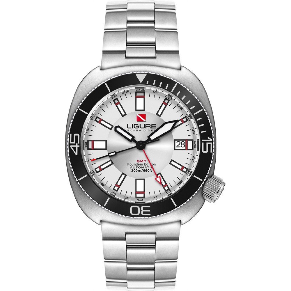 Ligure LWT21008-SC Tartaruga - Founders Edition Horloge