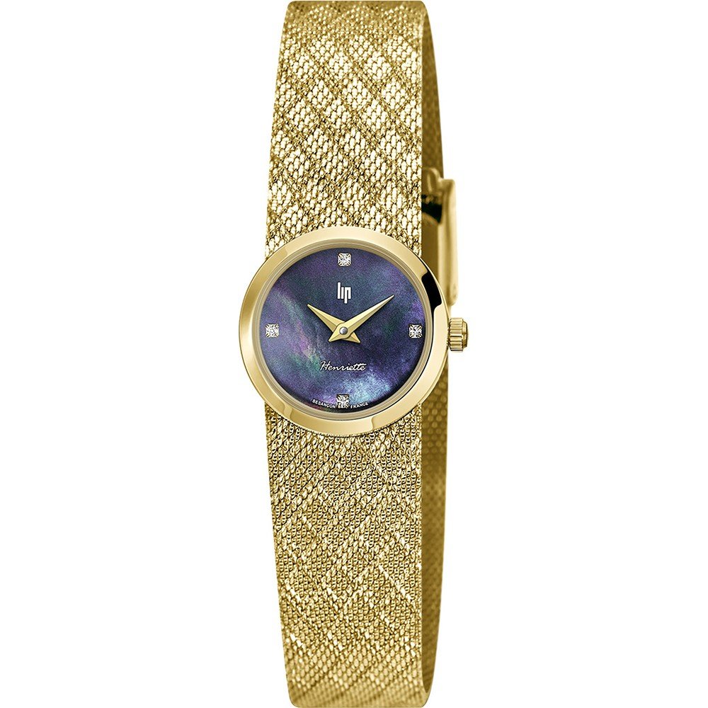 LIP Henriette 671616 Henriette Metal Diamant Horloge