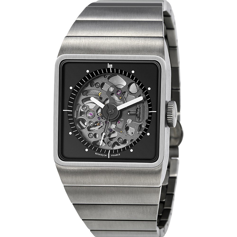 LIP Big TV 671656 Big TV Titane Squelette Horloge