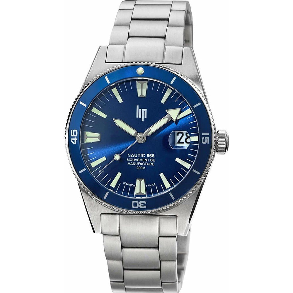 LIP Manufacture 676052 Nautic 666 Manufacture Horloge