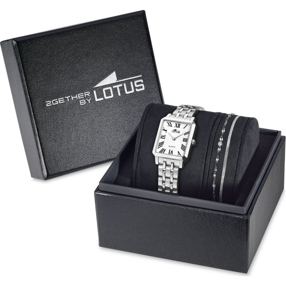 Lotus Square 19008-7 2Gether Horloge