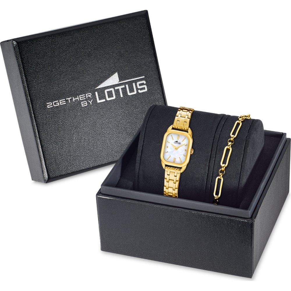 Lotus Square 19041-1 2Gether Horloge