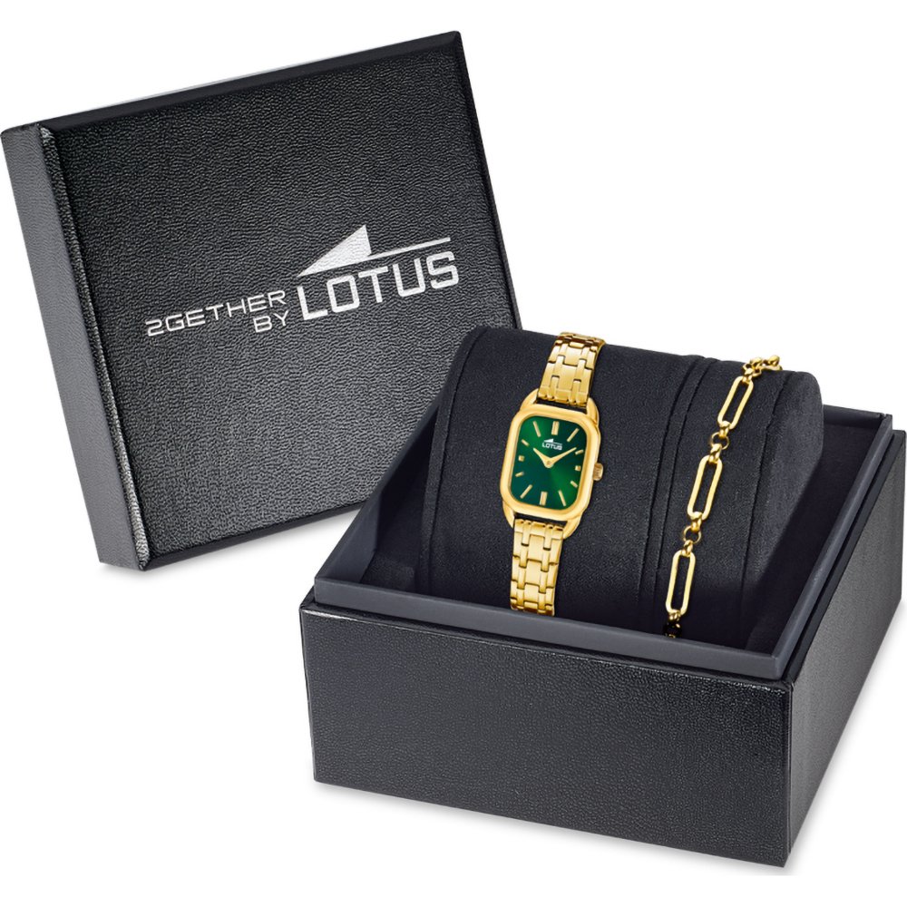 Lotus Square 19041-4 2Gether Horloge