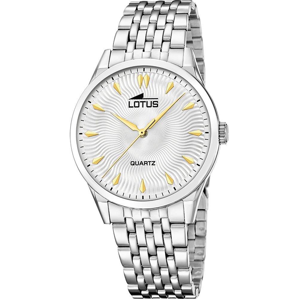 Lotus Casual 19056-2 Acero Clasico Horloge