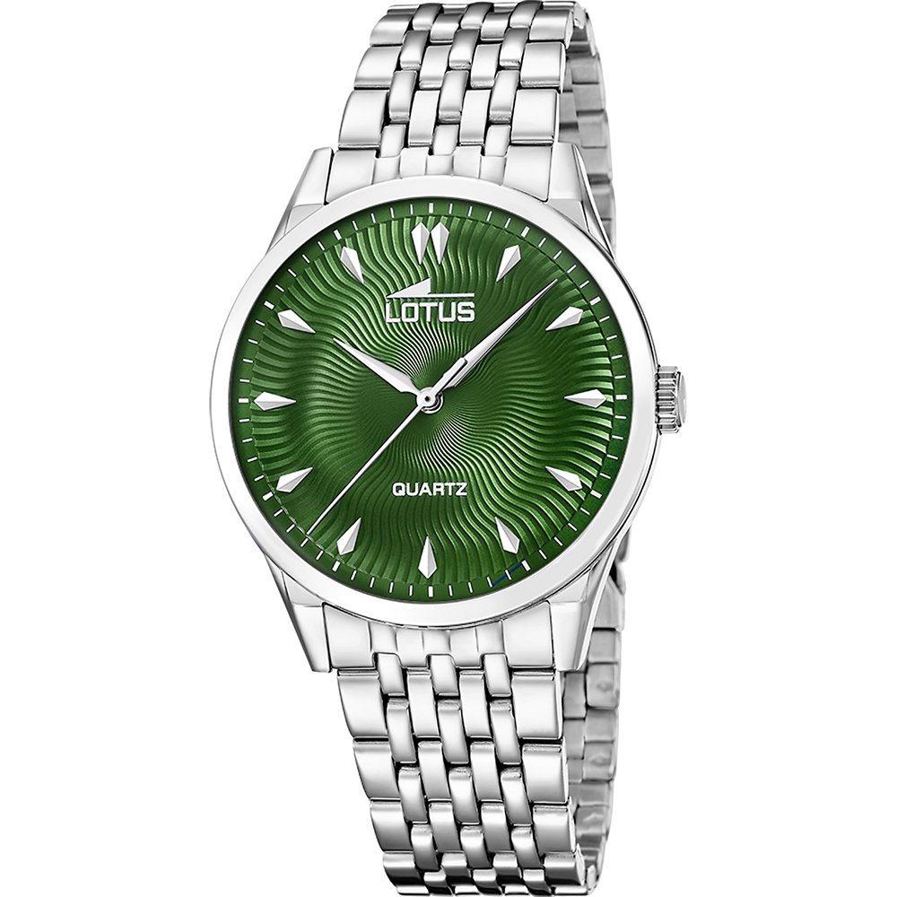 Lotus Casual 19056-3 Acero Clasico Horloge