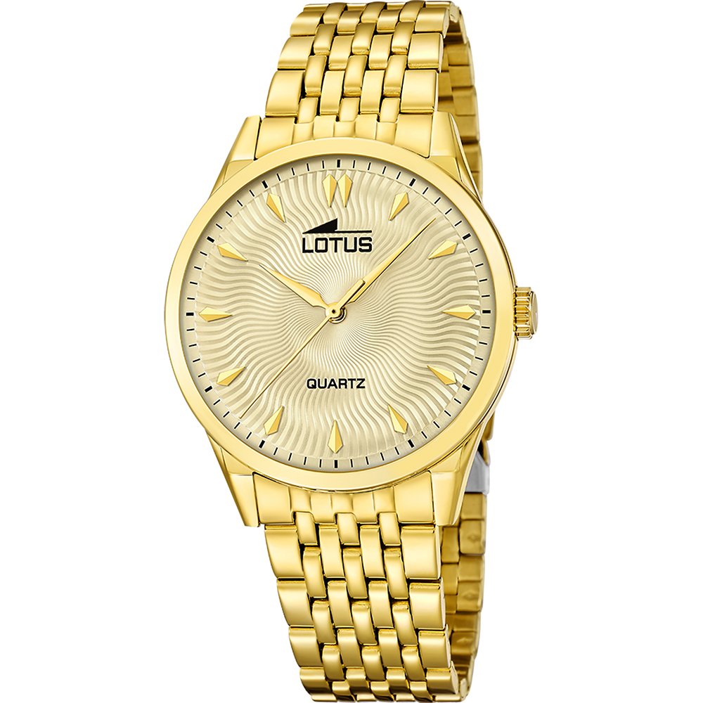 Lotus Casual 19057-2 Acero Clasico Horloge
