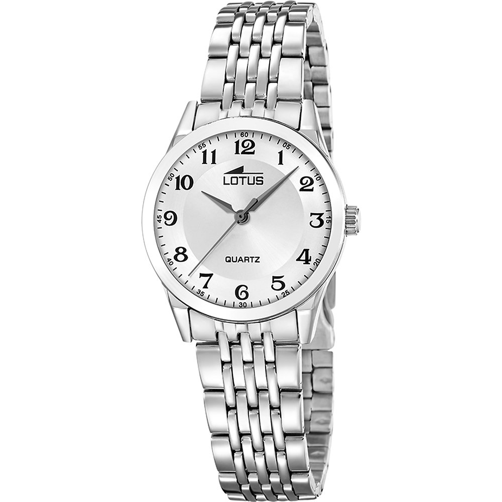 Lotus Casual 19058-1 Acero Clasico Horloge