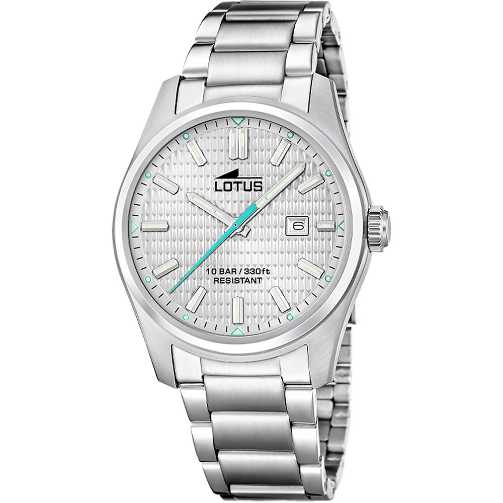 Lotus Casual 19060-2 Acero Clasico Horloge