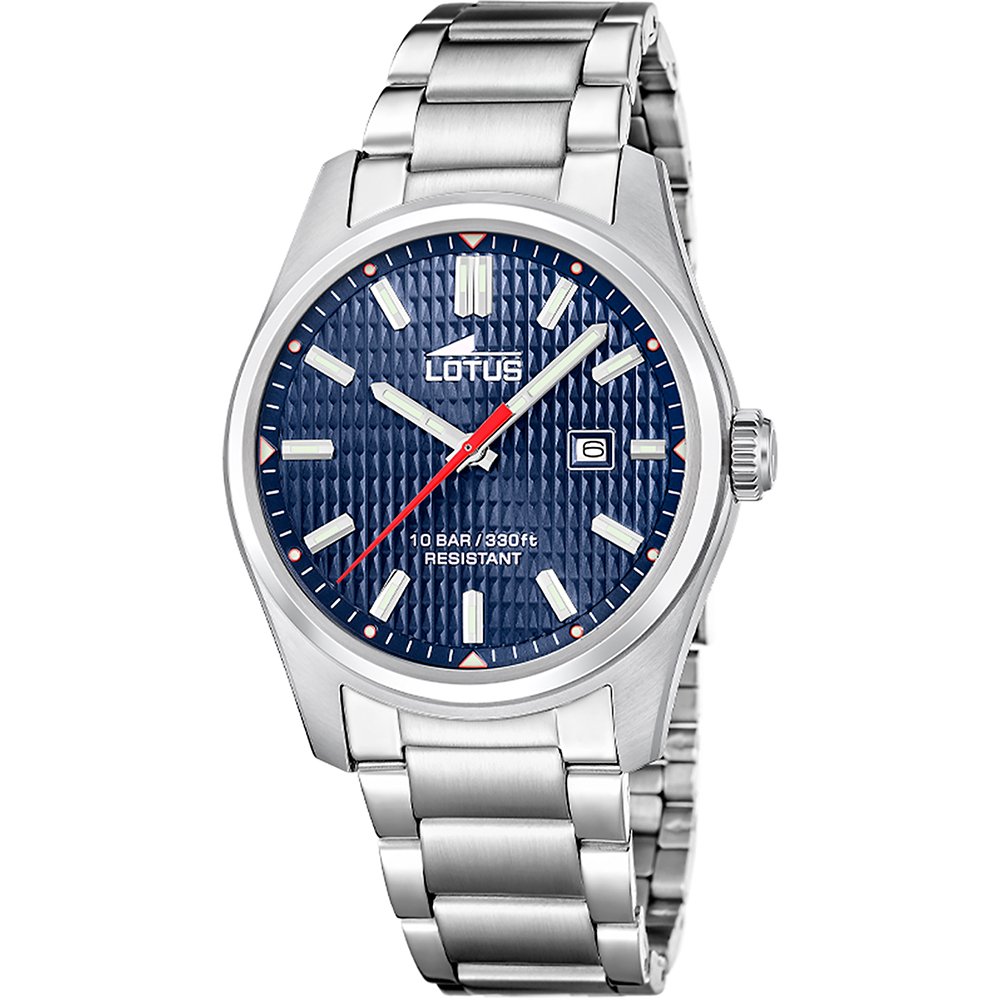 Lotus Casual 19060-4 Acero Clasico Horloge