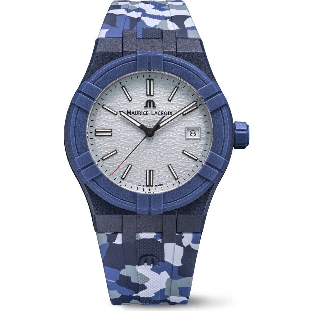 Maurice Lacroix Les Historiques AI2008-B88AZ-000-0-SC Aikon #Tide Horloge