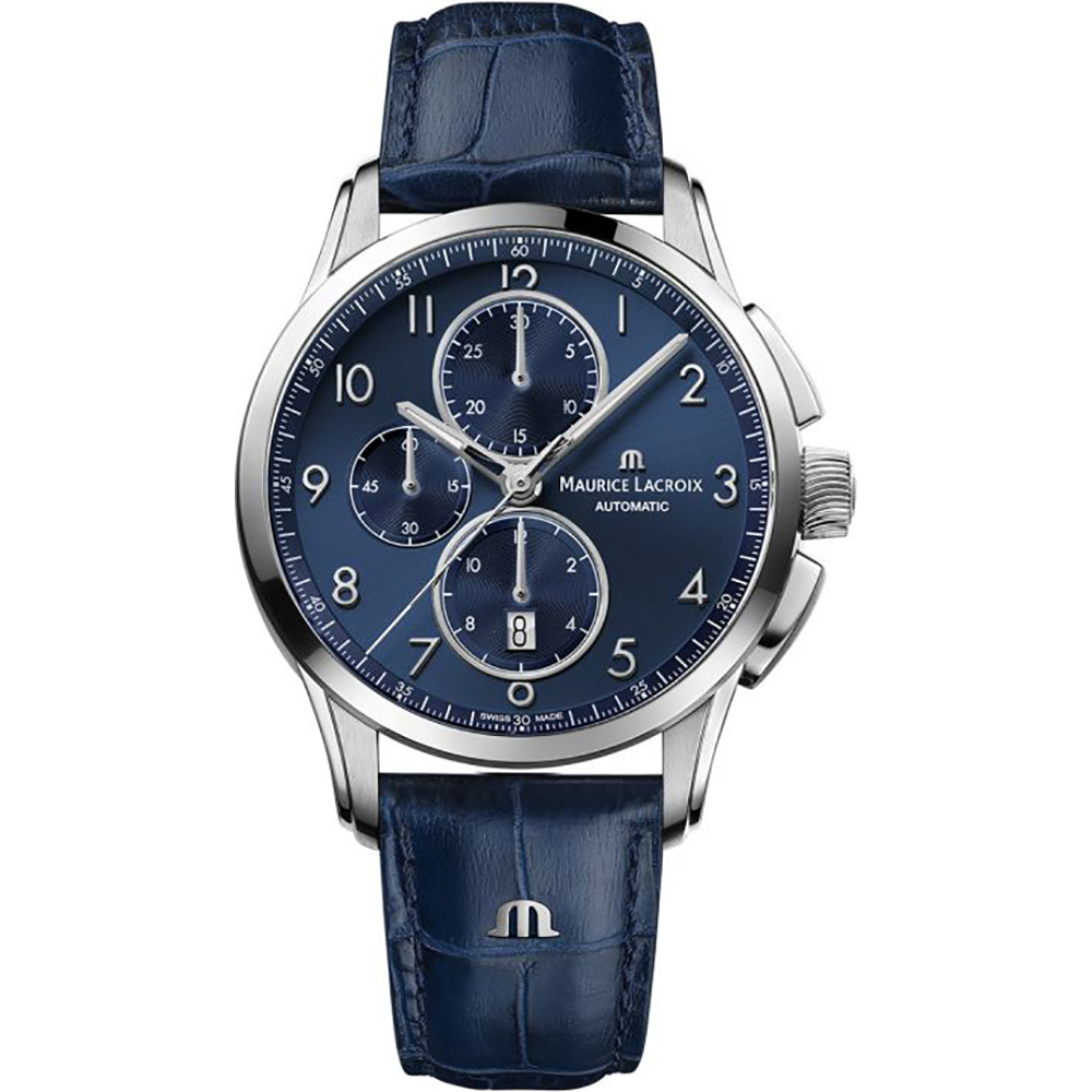 Maurice Lacroix Pontos PT6388-SS001-420-4 Pontos Chronograph Horloge