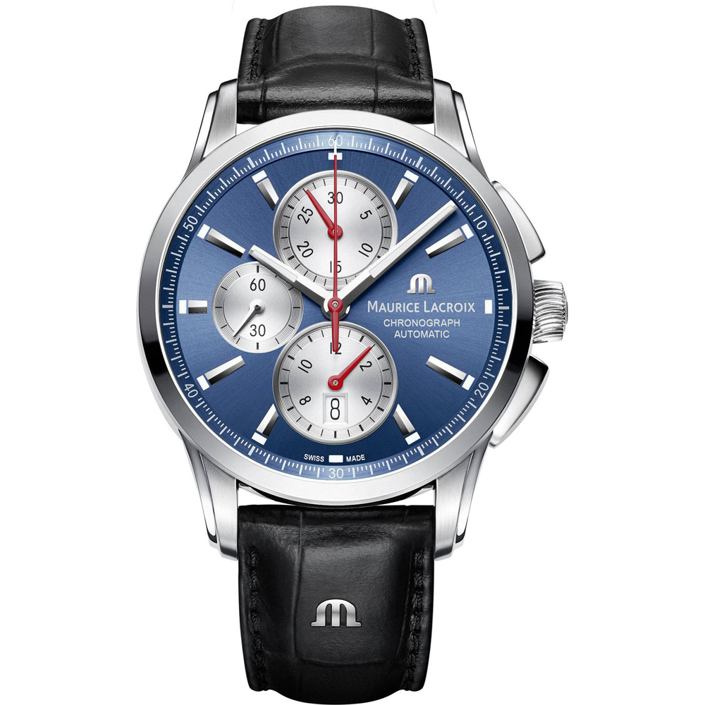 Maurice Lacroix Pontos PT6388-SS001-430-1 Pontos Chronograph Horloge