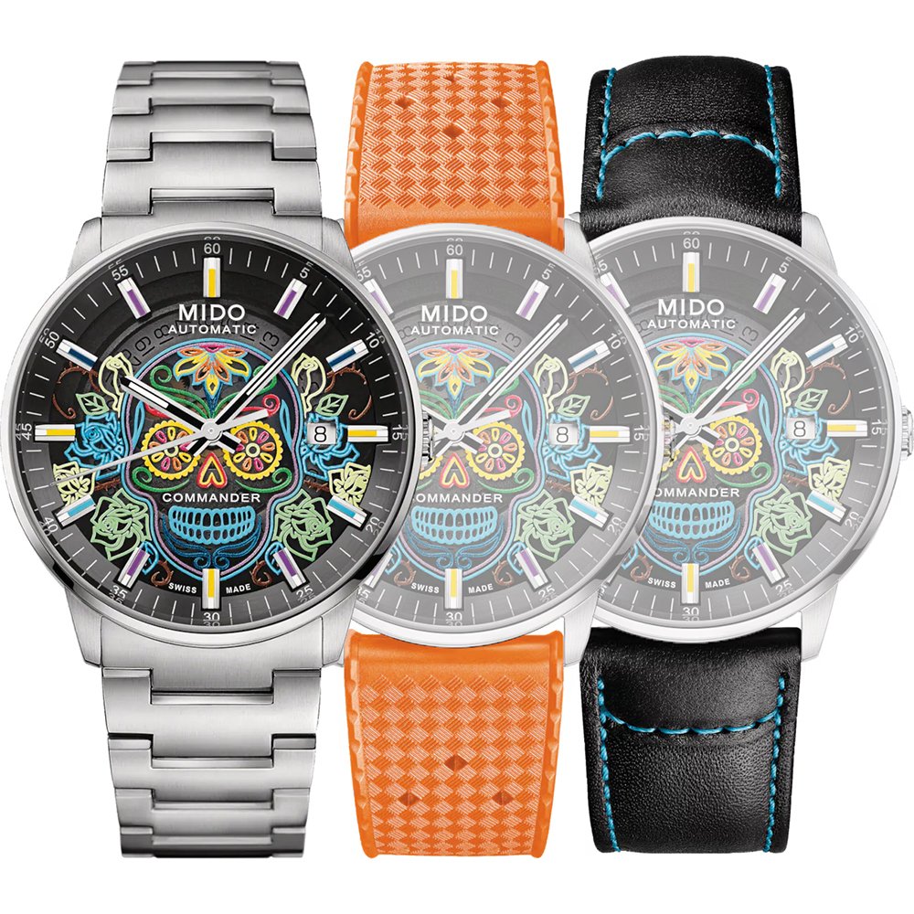 MIDO Commander M0214071141104 Commander Gradient Catrines Set Horloge