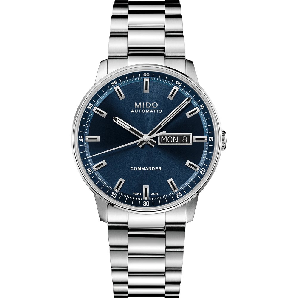 MIDO Commander M0214301104100 Commander Datoday Horloge