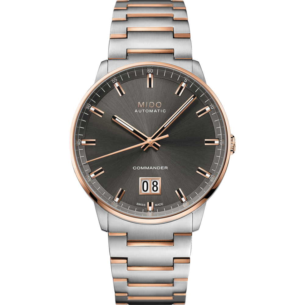 MIDO Commander M0216262206100 Commander Big Date Horloge