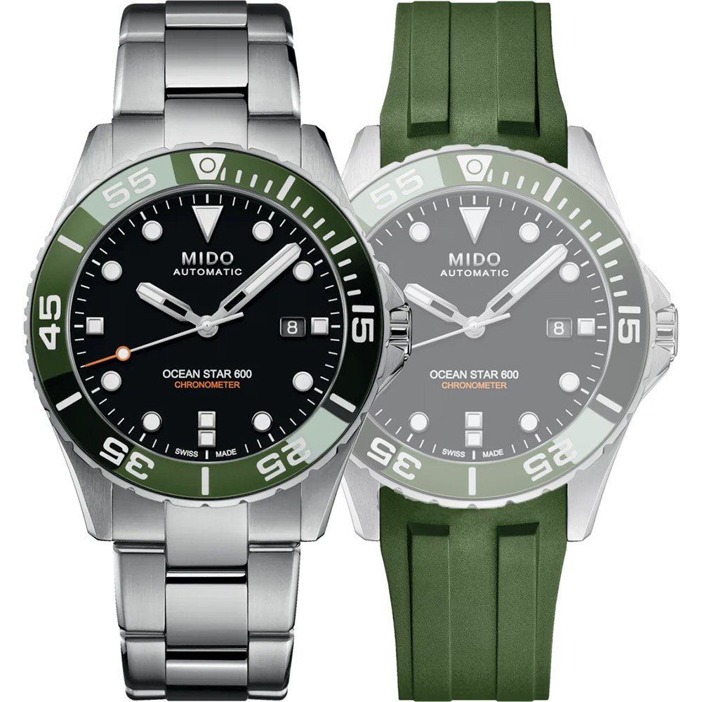 MIDO Ocean Star M0266081105101 Ocean Star 600 Chronometer Horloge