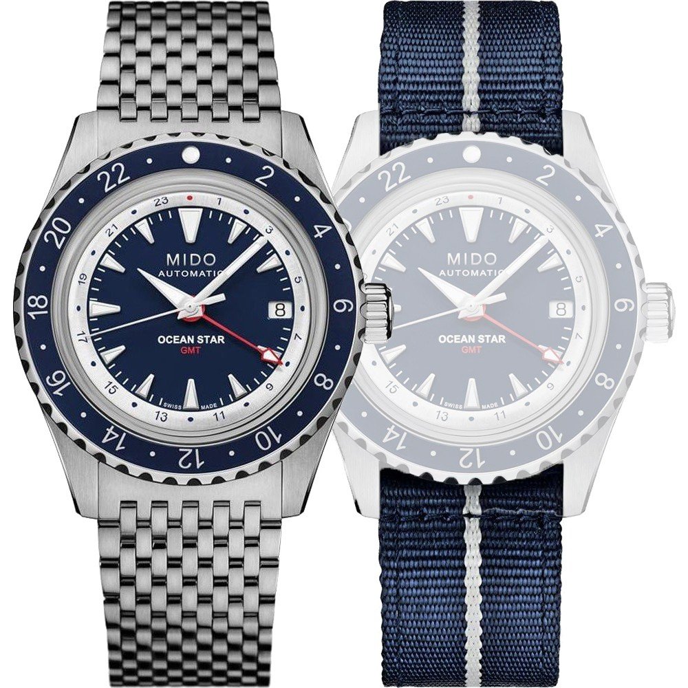 MIDO Ocean Star M0268291804100 Ocean Star GMT Horloge