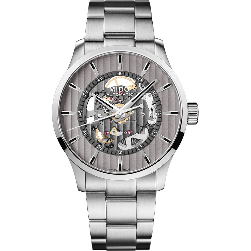 MIDO Multifort M0384361103100 Multifort Skeleton Vertigo Horloge