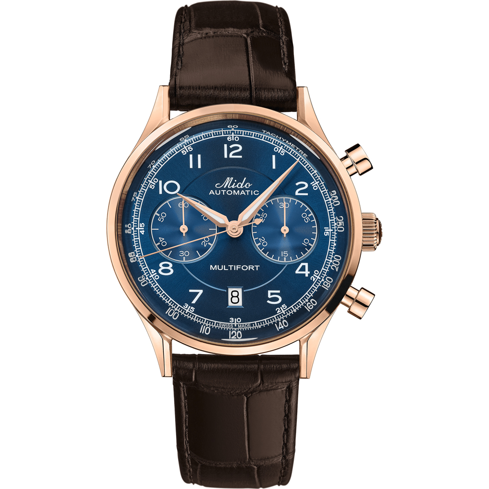 MIDO Multifort M0404273604200 Multifort Patrimony Chronograph Horloge
