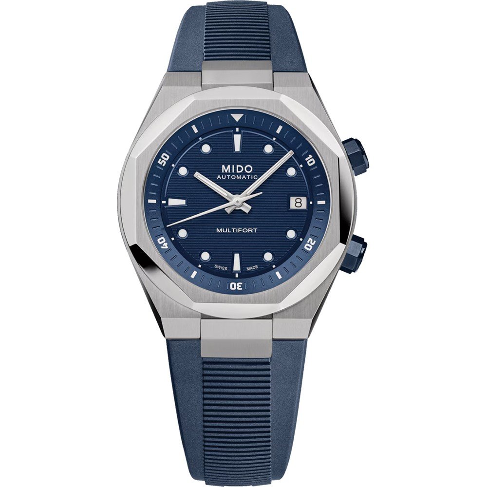 MIDO Multifort M0475071704100 Multifort 8 Two Crowns Horloge