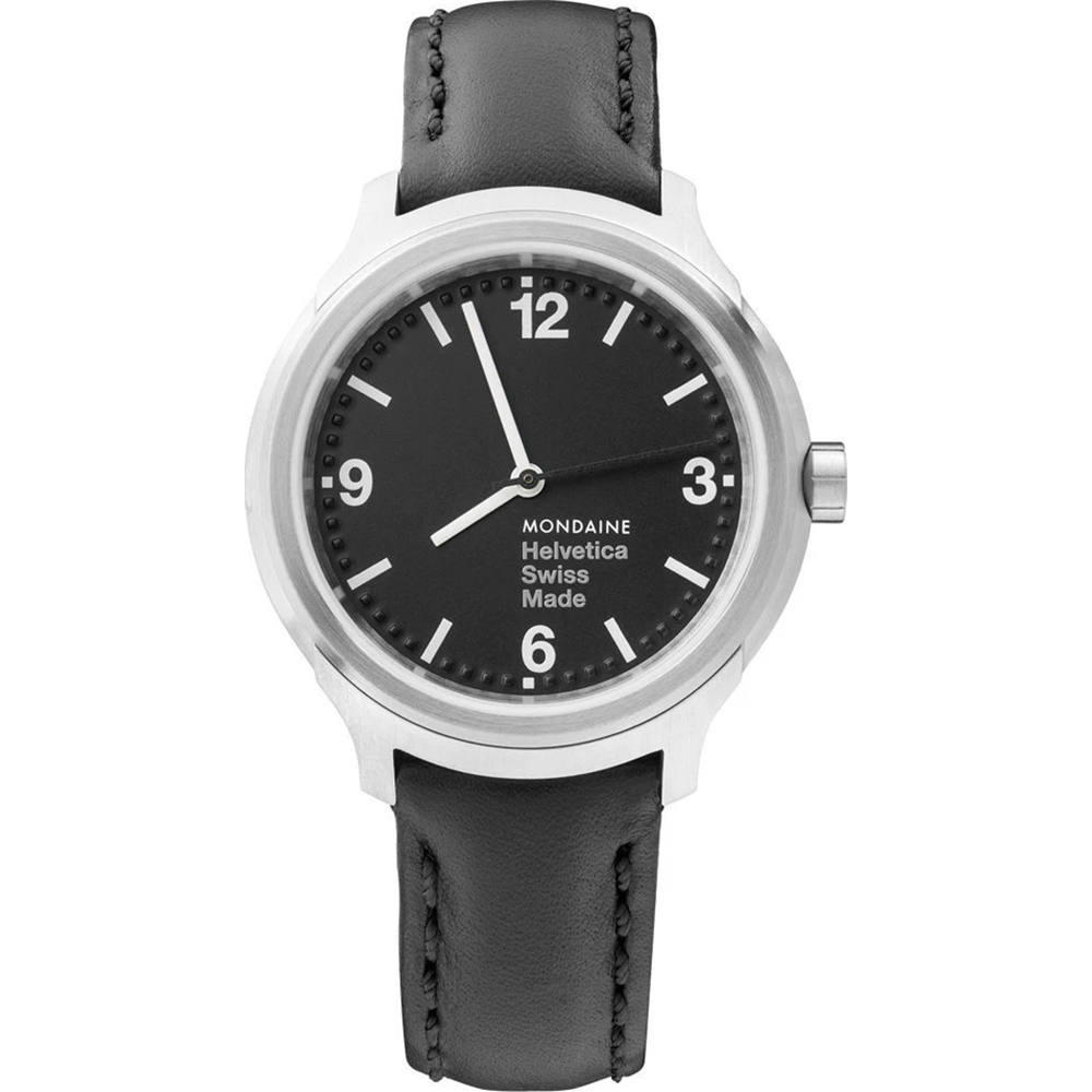 Mondaine Helvetica MH1.B3120.LB Helvetica Bold Horloge