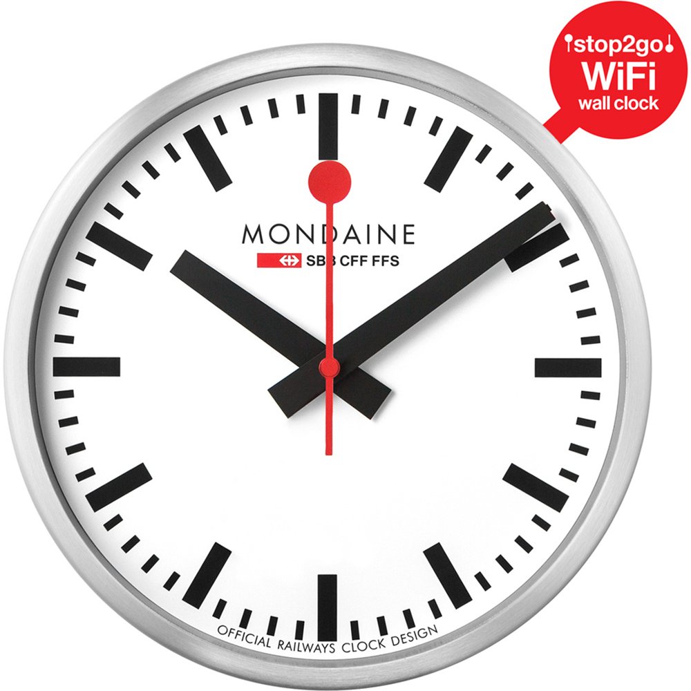 Mondaine MSM.25S11.1 Stop2Go Klok