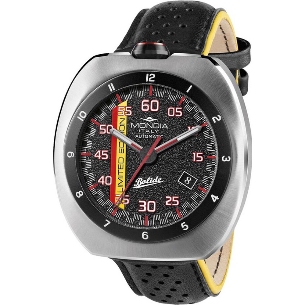 Mondia MI-815-SS-BK-CP Bolide Horloge