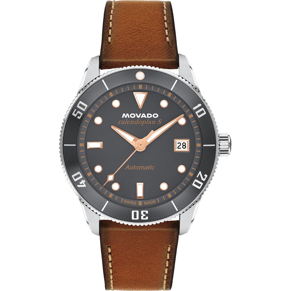Movado Heritage 3650218 Calendoplan S Automatic Horloge