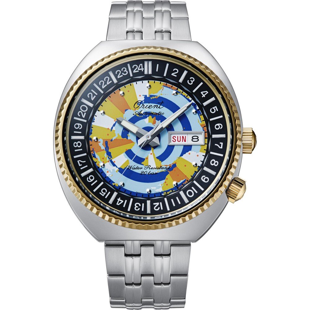 Orient Classic RA-AA0E08Y30B World Map - 75th Anniversary Horloge