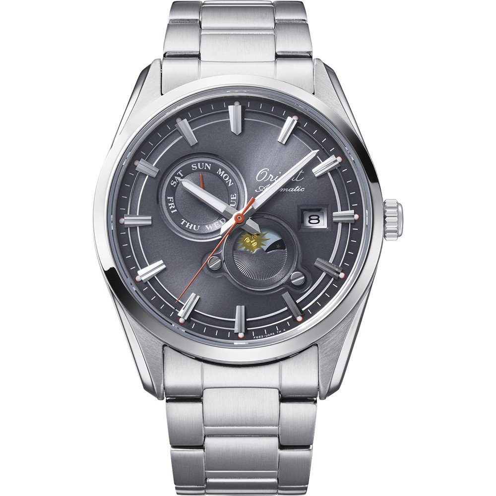 Orient Stretto RA-AK0311N30B Stretto Sun Moon - 75th Anniversary Edition Horloge