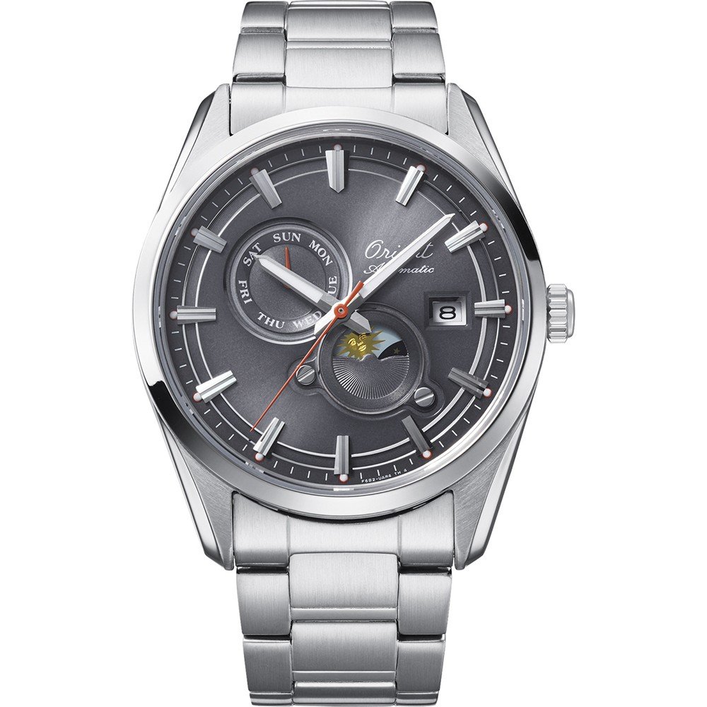 Orient Stretto RA-AK0311N30B Stretto Sun Moon - 75th Anniversary Edition Horloge