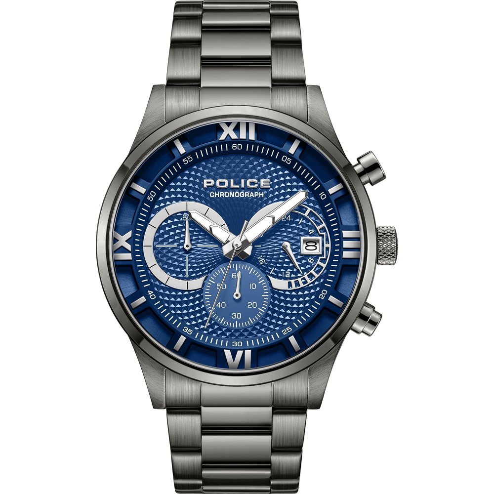 Police PEWGK0001102 - Horloge - Roestvrij staal - Zwart - 43 mm