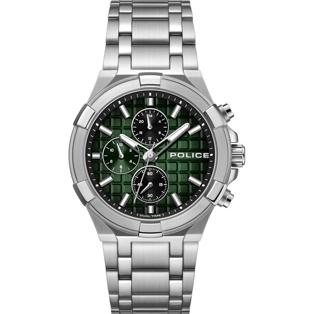 Police PEWGK0082006 - Horloge - Roestvrij staal - Zilver - 42 mm