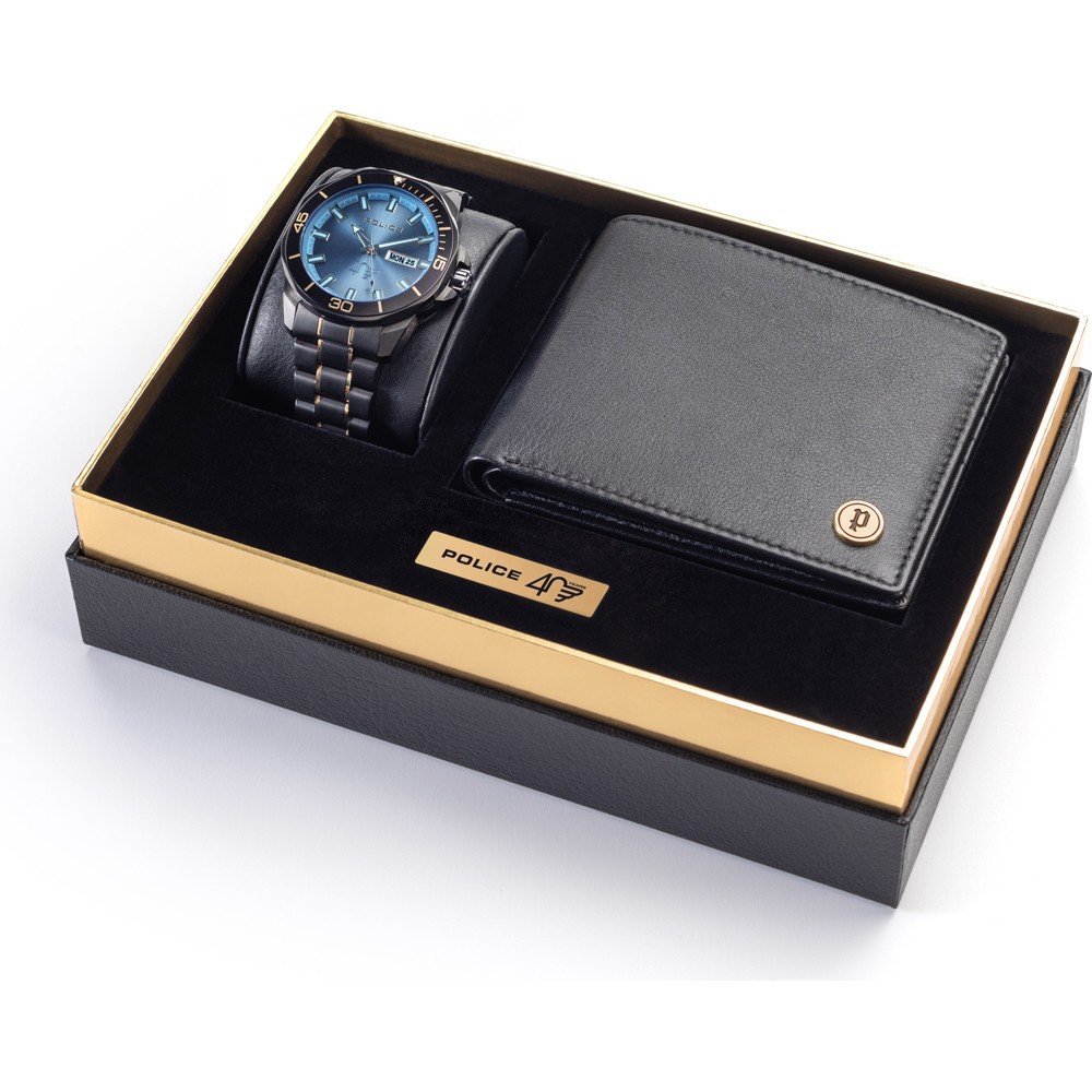 Police PEWJH0030301-SC Thornton Gift Set Horloge