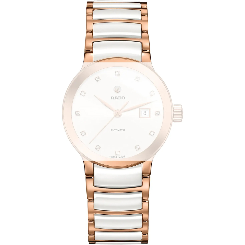 Rado straps 07.04926.10 Centrix Horlogeband